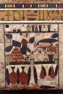 Scarophagus of Irinimempu, with painted food