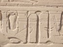 Graffiti nel tempio di Amon a Karnak