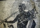 Mosaico con Tritone