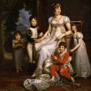 François Gérard, Caroline, Queen of Naples and her children. Musée national du Château de Fontainebleau