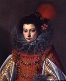 Carlo Ceresa (?) (1609-1679), Ritratto di giovane dama, 1635 ca.