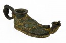 lucerna in bronzo dalla collezione romana