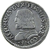 Quarter from Ferrara's mint