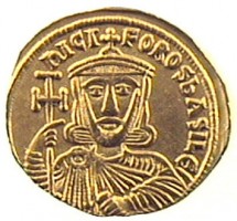 Golden Solidus of Niceforo I and Staurazio