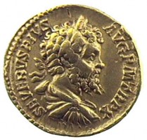 Aureus of Settimius Severus