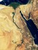 Foto satellitare dell'Egitto