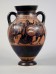 Attic black-figure amphora with Heracles, side B