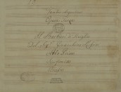 Gioachino Rossini, Il Barbiere di Siviglia, partitura autografa in 2 atti