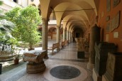 veduta del cortile del Museo Archeologico veduta del cortile del Museo Archeologico