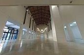 Un'immagine degli spazi interni del museo