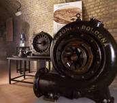 Museo del Patrimonio Industriale, piano terra, turbina Francis