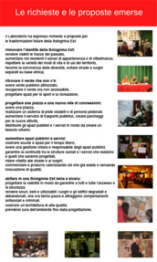 Richieste e proposte