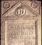 Stele di Lucio Statorio Batillo