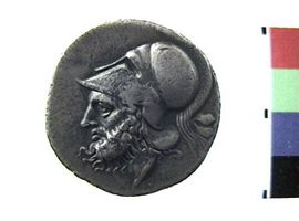 Didracma in argento 'romano-campana'(Fronte)