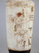 Lekythos attica a fondo bianco (Dettaglio della scena figurata)