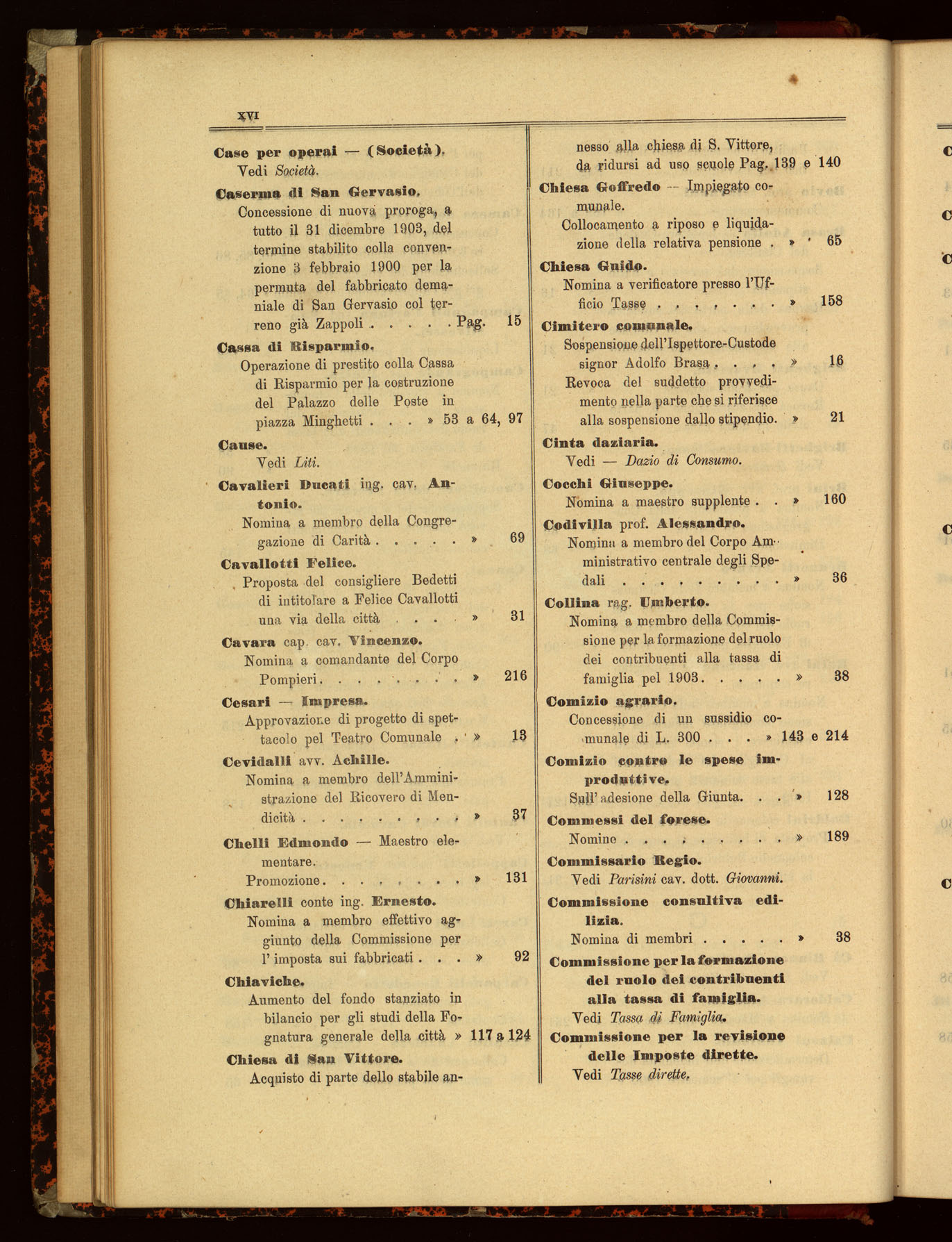 Indice volume 6.9.1902 - 6.7.1903
