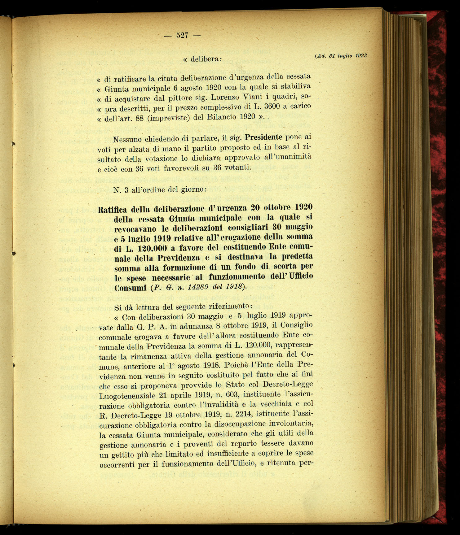 31.7.1923