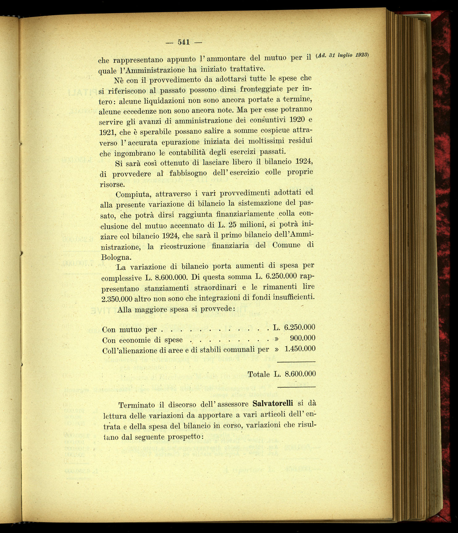 31.7.1923