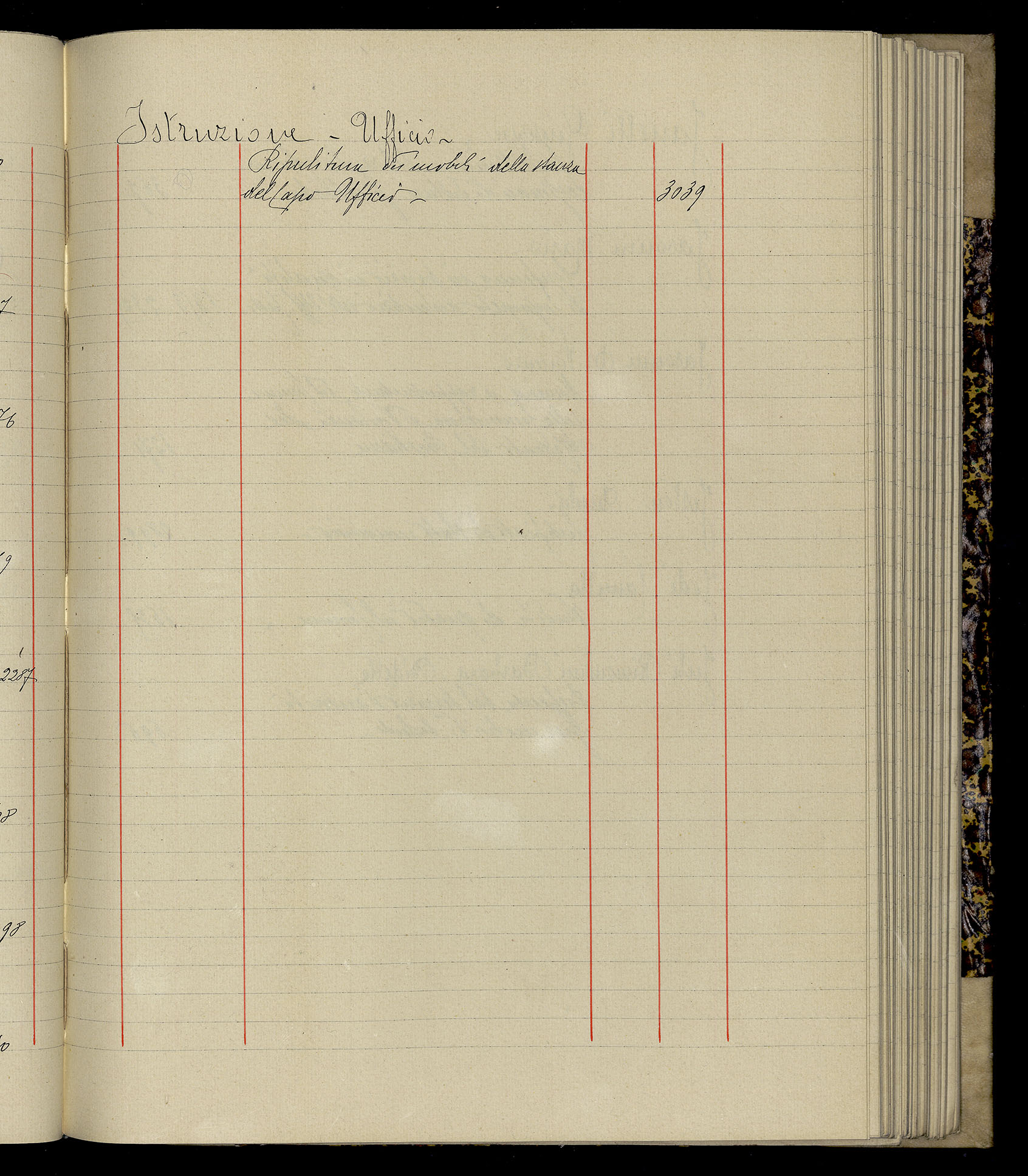 Indice volume 3.1.1927 - 30.3.1927