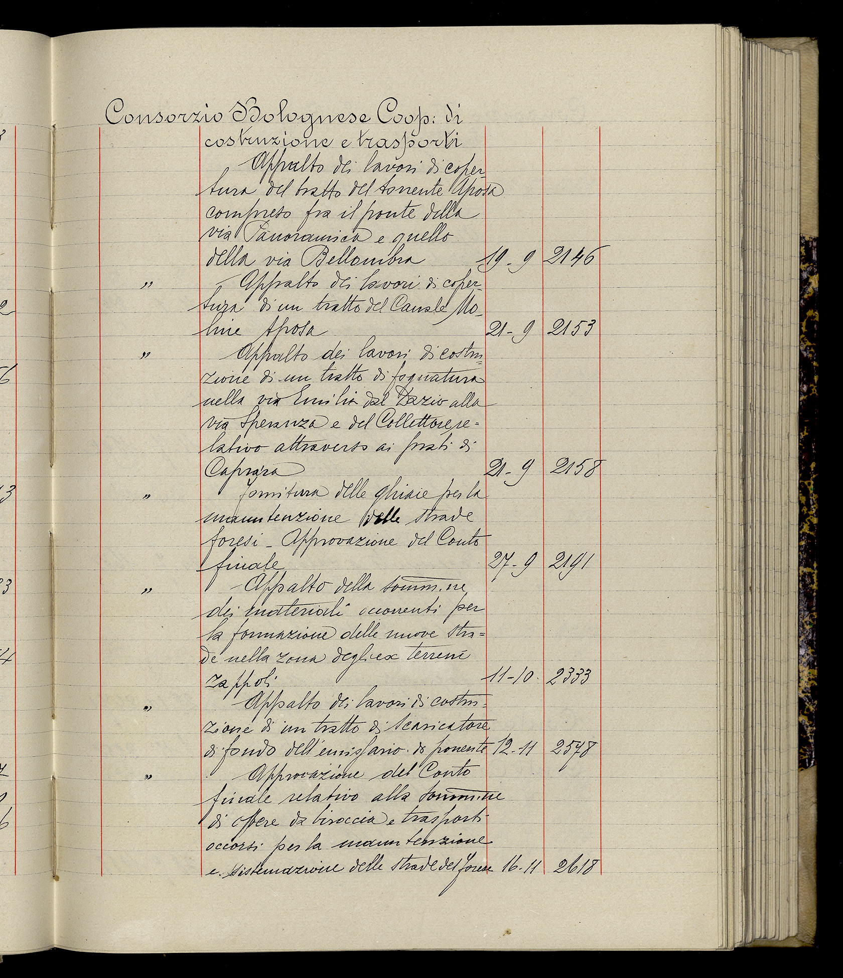 Indice volume 3.1.1929 - 30.3.1929