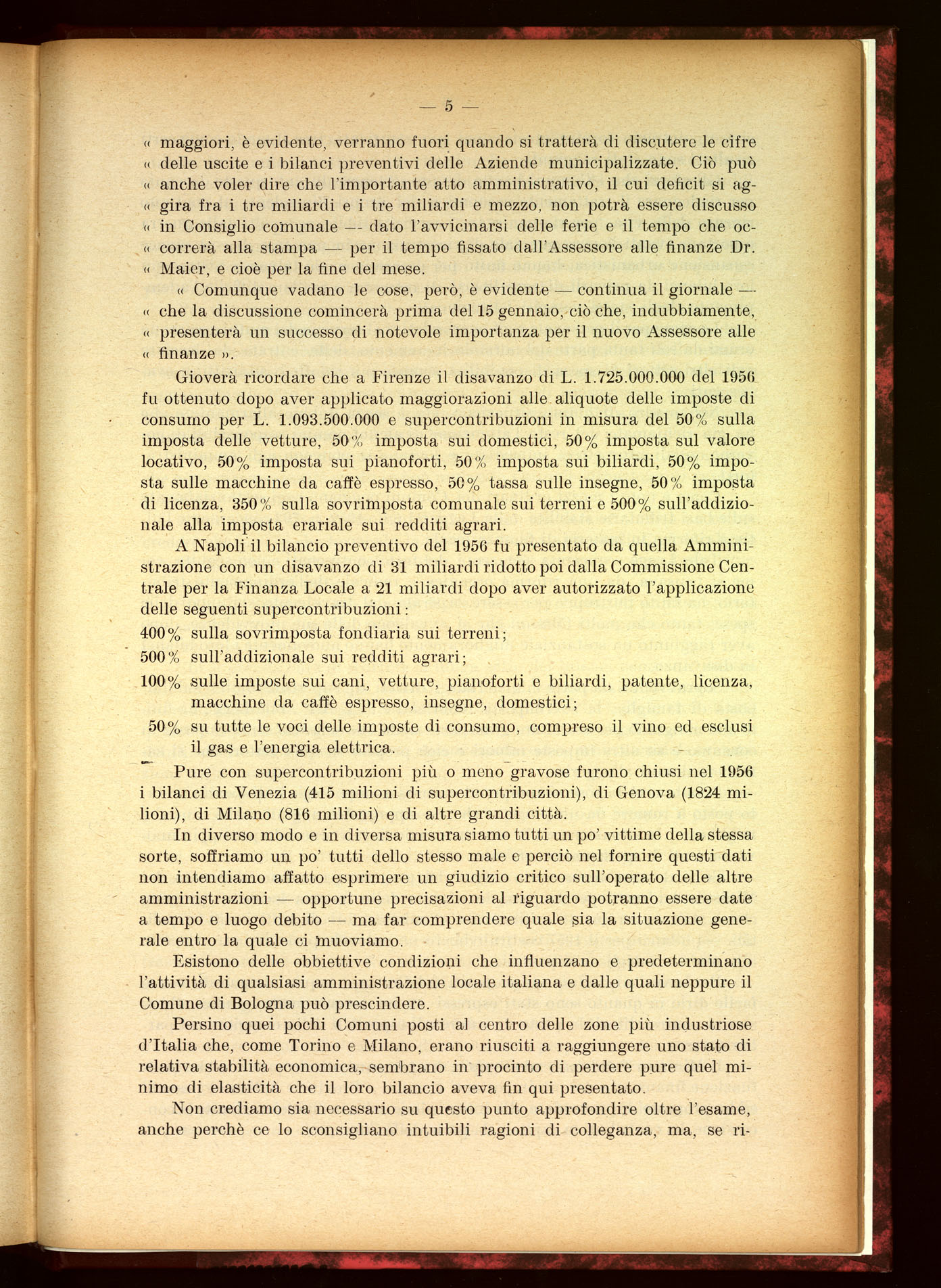 Indice volume 30.6.1956 - 29.12.1956