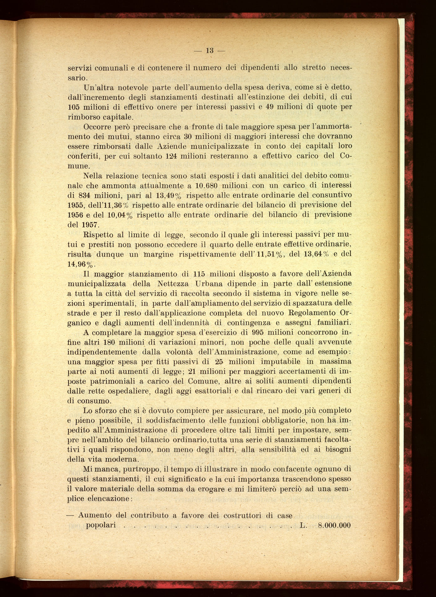 Indice volume 30.6.1956 - 29.12.1956