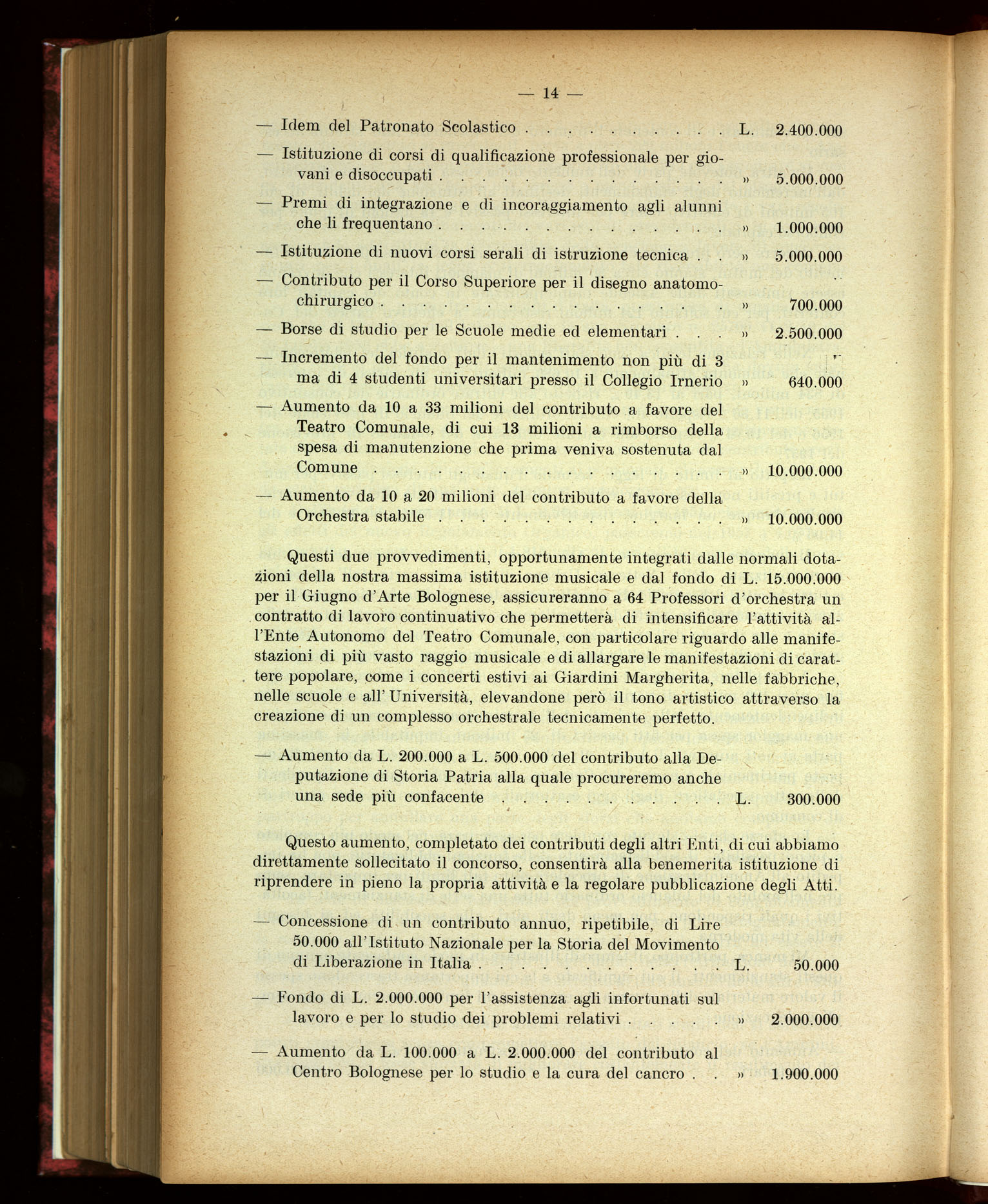 Indice volume 30.6.1956 - 29.12.1956